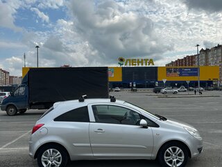 2007 Opel Corsa D, серебристый, 550000 рублей, вид 3