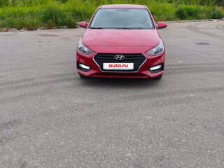 2019 Hyundai Solaris II, пурпурный, 1250000 рублей, вид 2