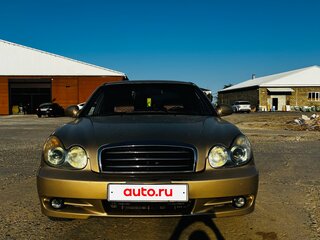 2005 Hyundai Sonata ТагАЗ IV (EF) Рестайлинг, бежевый, 450000 рублей, вид 2