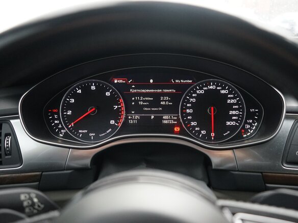 2015 Audi A6 IV (C7) Рестайлинг, серый, 2000000 рублей - вид 8