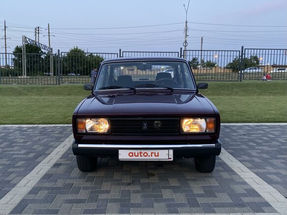 2007 Lada (ВАЗ) 2105, красный, 410000 рублей - вид 3