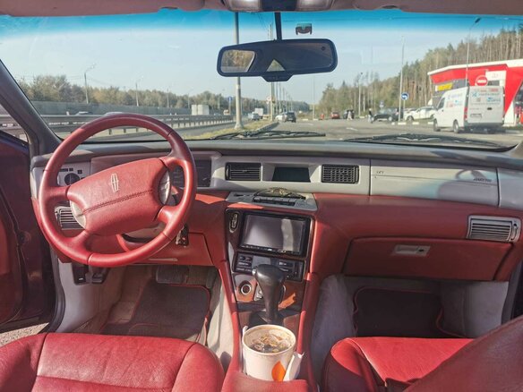 1994 Lincoln Mark VIII I, красный, 700000 рублей - вид 7