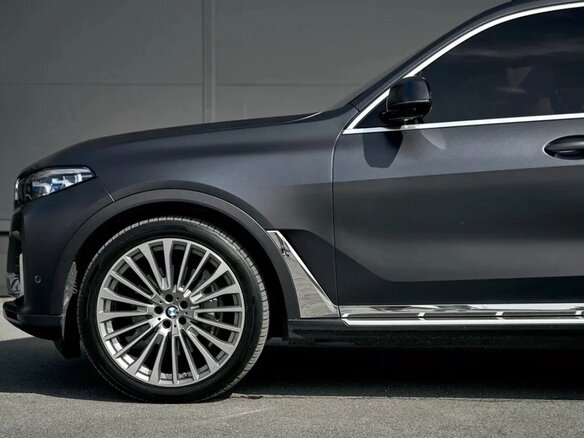 2019 BMW X7 30d I (G07), серый, 7590000 рублей - вид 8