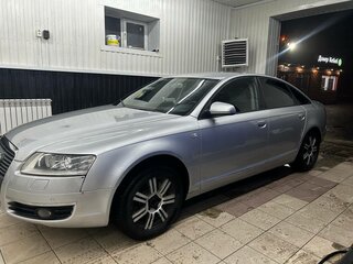 2007 Audi A6 III (C6), серебристый, 900000 рублей, вид 5