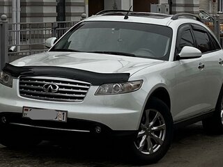 2007 Infiniti FX35 I (S50) Рестайлинг, белый, 1100000 рублей, вид 1