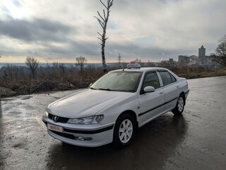 2002 Peugeot 406 I Рестайлинг, белый, 490000 рублей, вид 1