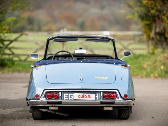 1970 Citroen DS I Рестайлинг 2, голубой - вид 4