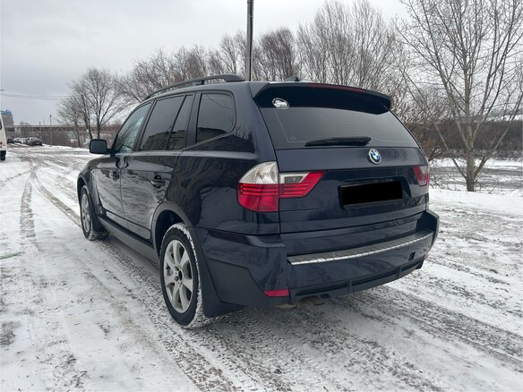 2008 BMW X3 30d I (E83) Рестайлинг, синий, 1500000 рублей - вид 12