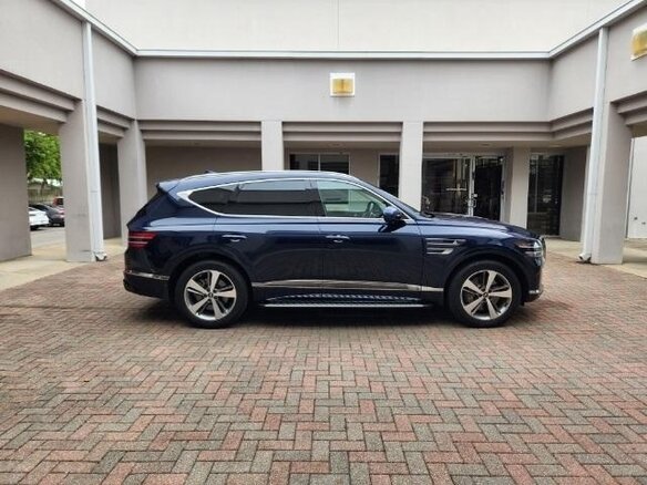 2022 Genesis GV80 I, синий, 10913461 рублей - вид 1