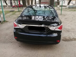 2011 Hyundai Sonata VI (YF), чёрный, 1200000 рублей, вид 2