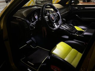 2015 Porsche Cayenne Turbo S II Рестайлинг (958), зелёный, 5700000 рублей, вид 4