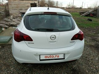 2011 Opel Astra J, белый, 950000 рублей, вид 4