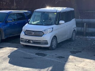 2017 Nissan Dayz Roox I Рестайлинг, белый, 885000 рублей, вид 1