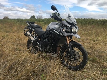 2014 Triumph Tiger Explorer, серый, 780000 рублей, вид 2