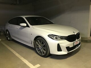 2021 BMW 6 серии Gran Turismo 620d xDrive IV (G32) Рестайлинг, белый, 6380000 рублей, вид 3