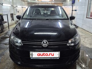 2010 Volkswagen Polo V, чёрный, 480000 рублей, вид 3