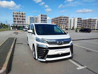 2019 Toyota Vellfire II Рестайлинг, белый, 4900000 рублей, вид 2