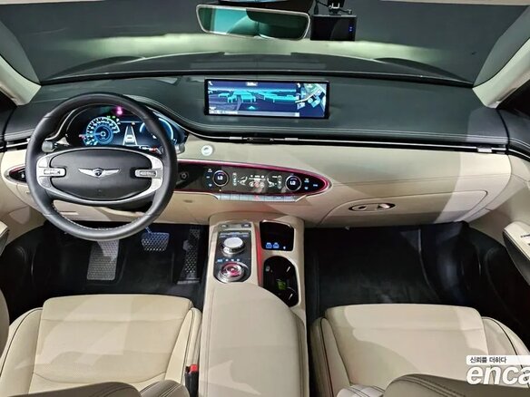 2022 Genesis GV70 I, чёрный, 7539386 рублей - вид 4