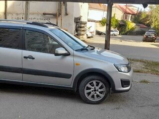 2016 Lada (ВАЗ) Kalina Cross II, серебристый, 420000 рублей, вид 3