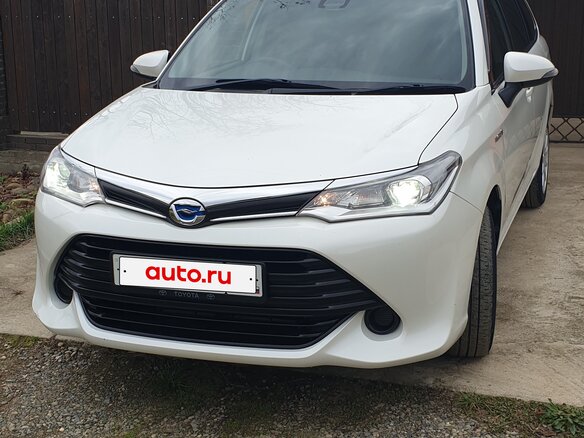 2016 Toyota Corolla Fielder XI (E160, E170, E180) Рестайлинг 1, белый, 1199000 рублей - вид 4