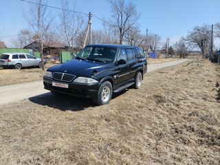 2005 SsangYong Musso Sports I Рестайлинг, чёрный, 470000 рублей, вид 1