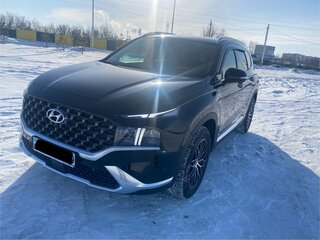 2023 Hyundai Santa Fe IV Рестайлинг, чёрный, 4300000 рублей, вид 3