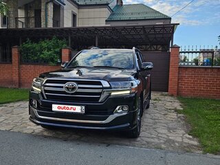 2019 Toyota Land Cruiser 200 Series Рестайлинг 2, чёрный, 10300000 рублей, вид 1