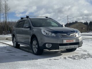 2011 Subaru Outback IV, серебристый, 1190000 рублей, вид 4