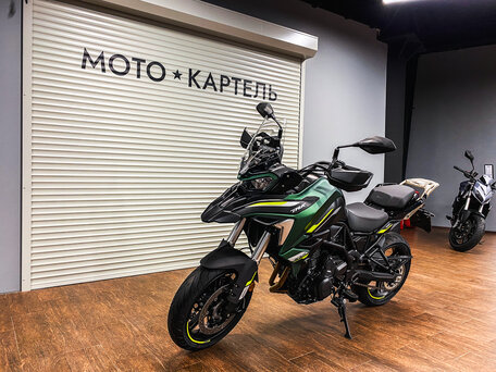 2026 Benelli TRK 702, зелёный, 739000 рублей, вид 2