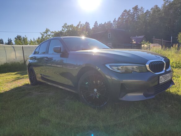 2021 BMW 3 серии 318d VII (G2x), серый, 3300000 рублей - вид 5