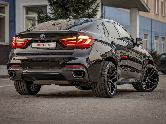2018 BMW X6 30d II (F16), чёрный, 6100000 рублей - вид 7