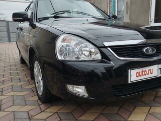 2011 Lada (ВАЗ) Priora I, чёрный, 365000 рублей, вид 2