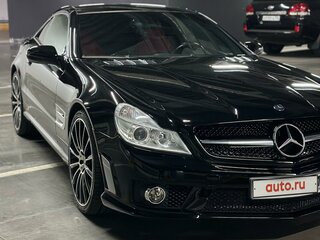 2003 Mercedes-Benz SL-Класс AMG 55 AMG II (R230), чёрный, 3580000 рублей, вид 3