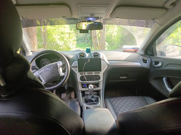 2008 Ford Mondeo IV, чёрный, 750000 рублей - вид 3