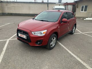 2014 Mitsubishi ASX I Рестайлинг, красный, 1400000 рублей, вид 1