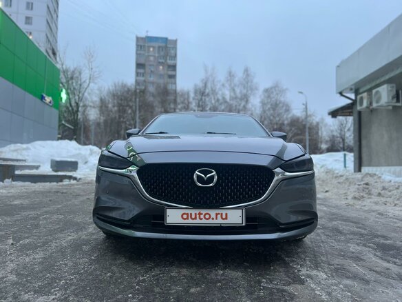 2019 Mazda 6 III (GJ) Рестайлинг 2, серый - вид 3