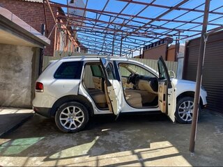 2008 Volkswagen Touareg I Рестайлинг, белый, 1500000 рублей, вид 1
