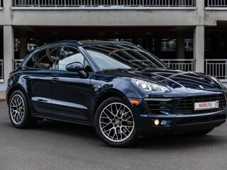 2018 Porsche Macan I, синий, 3570000 рублей, вид 1
