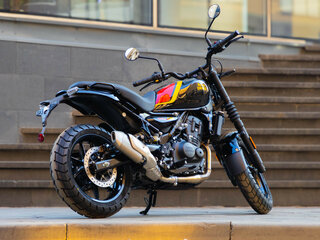 2025 Royal Enfield Guerrilla 450, чёрный, 554000 рублей, вид 5