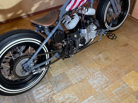 1946 Harley-Davidson WL, серый, 1900000 рублей, вид 3