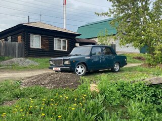 2004 Lada (ВАЗ) 2107, зелёный, 125000 рублей, вид 3