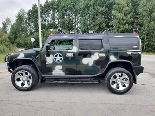 2005 Hummer H2 I, зелёный, 2550000 рублей, вид 4