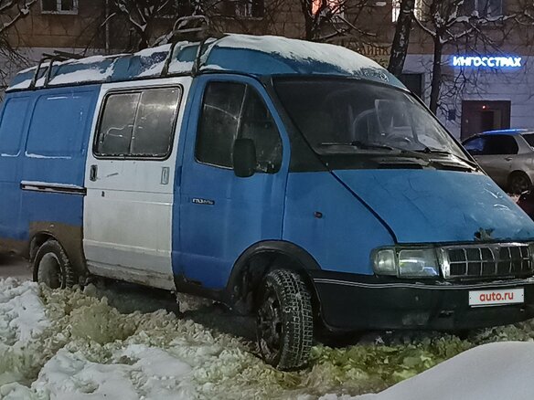 2002 ГАЗ ГАЗель (2705) Комби, синий, 225000 рублей