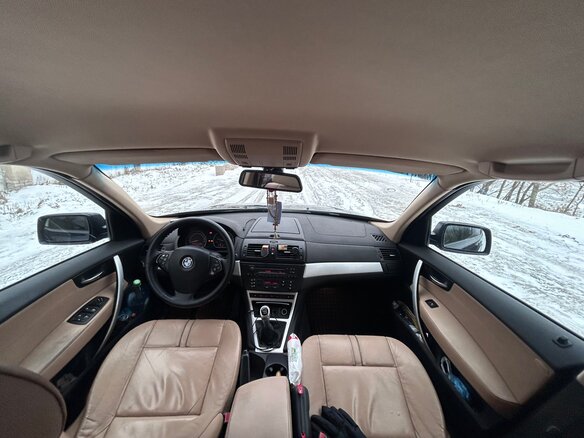2008 BMW X3 30d I (E83) Рестайлинг, синий, 1500000 рублей - вид 15