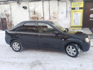2009 Renault Logan I, чёрный, 450000 рублей, вид 3