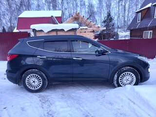 2012 Hyundai Santa Fe III, синий, 1450000 рублей, вид 3