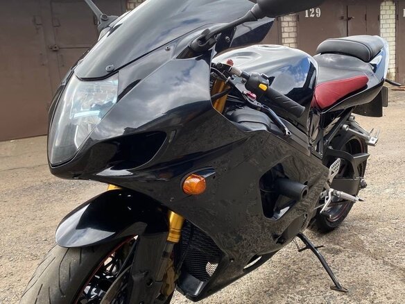 2003 Suzuki GSX-R 1000, чёрный, 550000 рублей