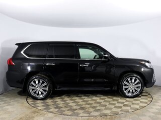 2017 Lexus LX 570 III Рестайлинг 2, чёрный, 8100000 рублей, вид 4