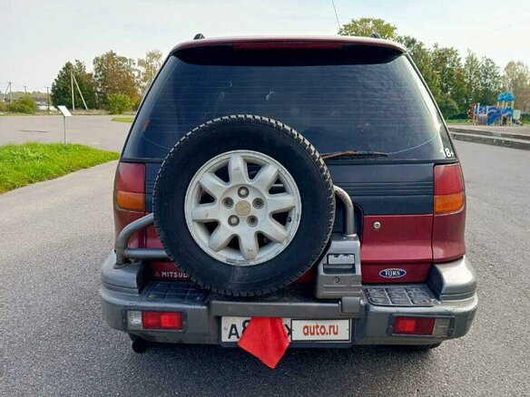 1994 Mitsubishi RVR I, красный, 230000 рублей - вид 6