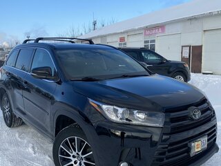 2018 Toyota Highlander III (XU50) Рестайлинг, чёрный, 3999999 рублей, вид 2